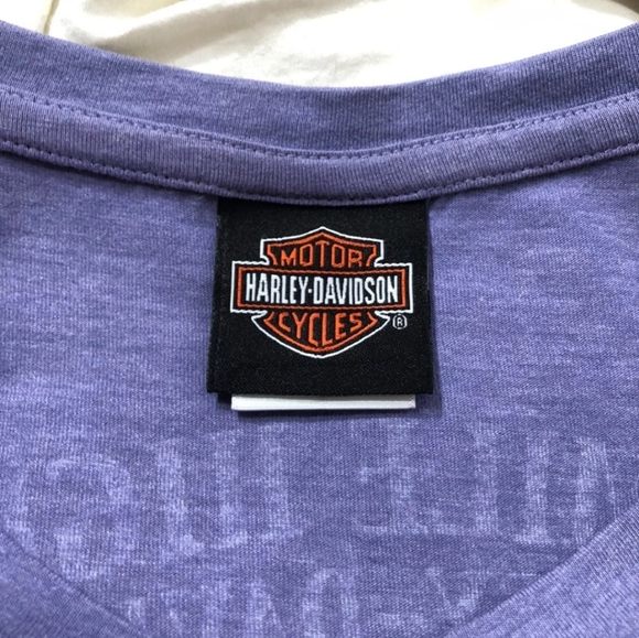 Harley-Davidson Lavender Shirt - Picture 7 of 8